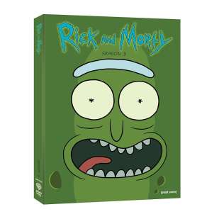 Rick and Morty DVD Season 3 Cover